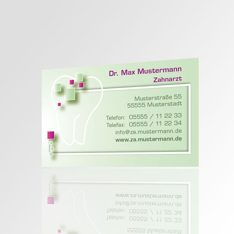 Visitenkarten Motiv Karten Zahnarzt Praxisdrucksorten Zahnarztpraxis Arzt Arztpraxis Visitenkärtchen Kärtchen Design